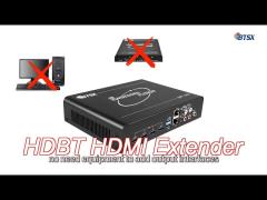 4k60 kvm hdbt hdmi extender 30km long distance hdmi extender