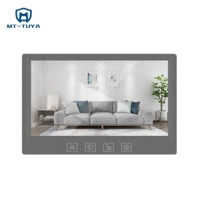 China Acrylic Panel Home Security 7 Inch Video Doorphone 32G SD Card Memory Video Intercom for sale