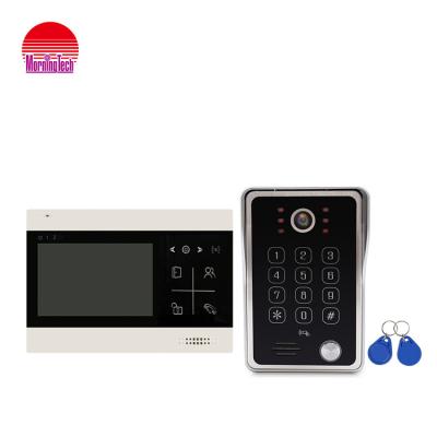 China Cheap Integrated Camera Customize Door Bell Voice Video Doorphone Intercoms For Home for sale