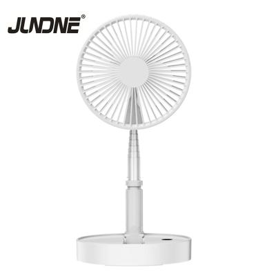 China Convenient Hot Style P9S Folding Telescopic Fan Receiving USB Family Folding Landing Floor Desk Fan for sale