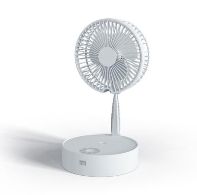 China N97 USB Mini Fan 3D Fan Convenient Rechargeable Outdoor Telescopic Folding Portable Multifunctional Floor-type Desktop Humidification Fan for sale