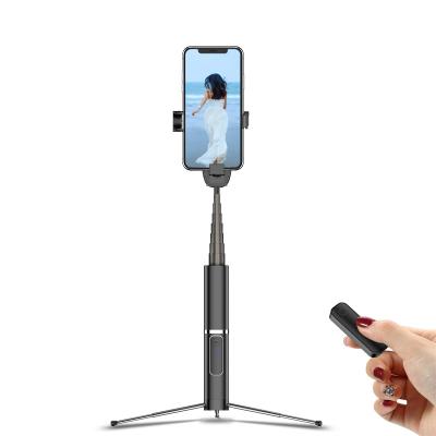 China Portable Extendable selfie stick tripod with metal shell & Wireles monopod wireless remote for smartphones Wireless mobile phone for sale