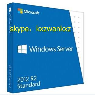 China Windows Server 2012 R2 retail box, FPP key 2012 Std R2 oem pack at low price for sale