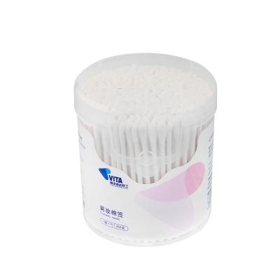 China Double head barrels above the 250 piece disposable double head shake a set and a spoon absorbent cotton swabs for sale