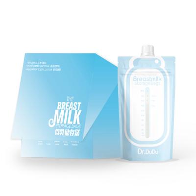 China Baby Care Breast Milk Moisture Proof Eco-Friendly Plastic Cooler Bags Can Connect With Breast Pump Directly for sale