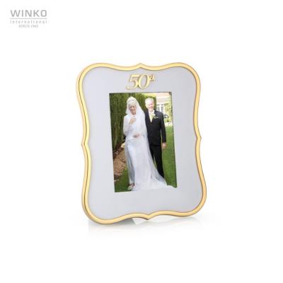 China Top Quality 13X18Cm Matte Paper Birthday Decor Wedding Gifts Home Metal Photo Frame for sale