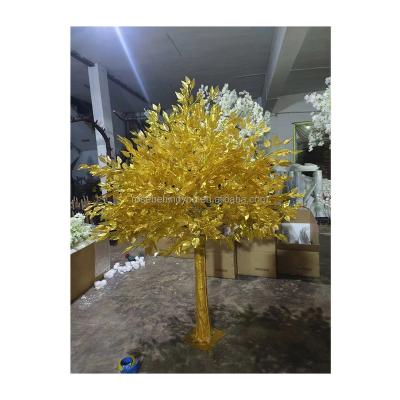 China Wedding Party Decoration Customized fiberglass artificial maple tree colorful Canada faux maple tree autumn leaves high simulation tree for decoration for sale