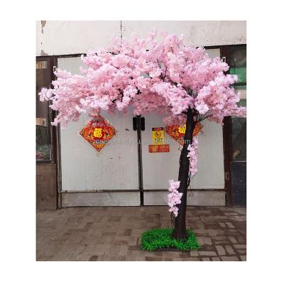 China Wedding Party Decoration Realistic japanese white blossom tree branches artificial cherry blossom tree decoration wedding centerpieces for sale