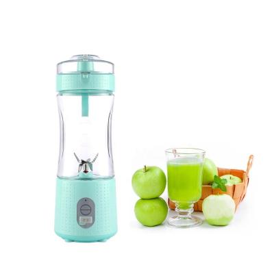 China Free Sample 6 Blades Bottle Juicer 380ml Cup Blender Portable Type Car Fruit Juicer C for Ice Coffee Juice Maker Machine for sale