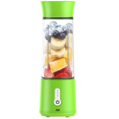 China OEM Mini Portable Fruit Juicer Cup USB Rechargeable Handheld Blender/Blenders Power Bank Custom Rechargeable Juice Blender Fruit And Squeezer for sale