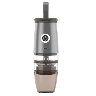 China Car Office Use Fresh Coffee Grinder With Ceramic Coffee Maker Adjustable Small Burrs Portable Coffee Machine 5 Levels for sale