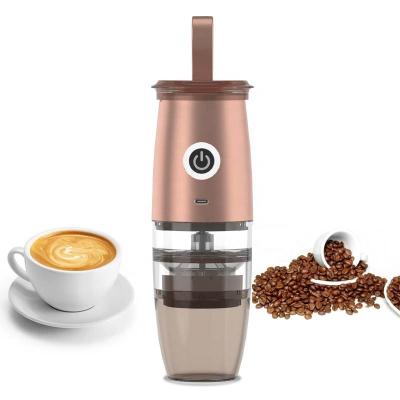 China Electric Manual Coffee Grinder USB Stainless Steel Coffee Grinders Machine 150ml Car Use Small Portable Home Coffee Grinder for sale