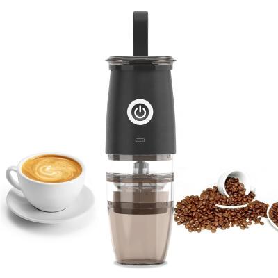 China Automatic Car Breakfast Espresso Coffee Maker With Moving Small Burr Coffee Maker Ceramic Adjustable Coffee Maker 5 Levels for sale