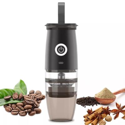 China Portable Rechargeable Grinder Electric Coffee Grinder Grinder with Large Grinding Capacity for Beans, Spices, Herbs, Nuts, Grains Mini Portable Coffee Grinder for sale