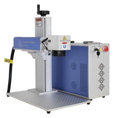 China Deep marking 30w co2 laser marking machine Handheld Cabinet Integrated Bird Ring Fiber Laser Marking Machine Price for sale