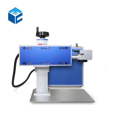 China Air-cooled Cooling Mode Air Cooling 0.01mm Accuracy Desktop Mini Portable Fiber Laser Marking Machine for sale