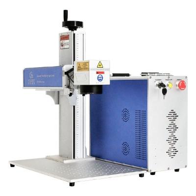 China 3D New 3d Ezcad3 Raycus Jpt 20w 30w 50w 60w 80w 100w Mopa Color Rotary Fiber Laser Marking Machine For Jewelry Metal Card Plastic for sale