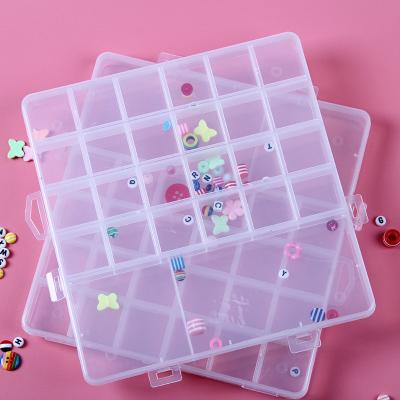 China High Quality Freshness Keeping Children's Toy Brick Compartment Plastic Grids Divided Detachable Storage Box With Removable Partition for sale