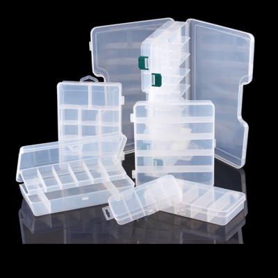 China Viable Waterproof Storage Boxes Bait Lure Hooks Pilot Fishing Tackle Box Carp Tackle Box With 12 Compartment for sale