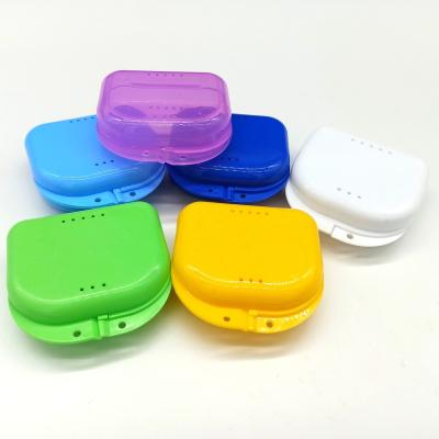 China Direct Selling Recyclable Low Price Color Factory Orthodontic Retainer Storage Box for sale