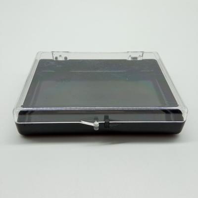 China Handmade PS Plastic Case With Lock Plastic Jewelry Case With Clear Lid Clear Jewelry Display Case for sale