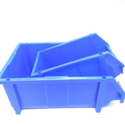 China Durable Inclined Type Plastic Parts Box Tool Box Shelf Viable Hot Selling Mouth Box for sale