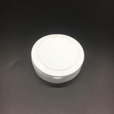 China Pilfer Proof Universal Reusable White Color PP Commonly Used Plastic Round Flip Top Cap for sale