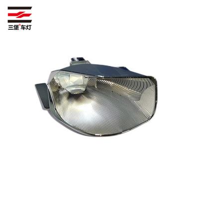 China No Sanbao One Stop Shopping Bowl Lamp Fading Plated Silver Parts For Audi Q5 LED Front Headlight 2021-2023 Car for sale