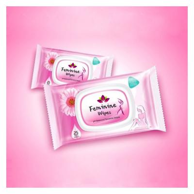 China Makeup Removal Disposable Ferminin Intimate Hygiene Cleansing Wet Wipes for sale