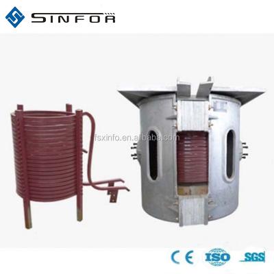 China For Metal Melting 250kg Lead Melting Electric Induction Furnace For Sale for sale