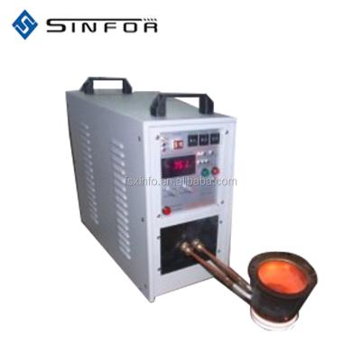 China Heating 1-10kg Induction Heater For Copper/Steel/Aluminum Melting Furnace for sale