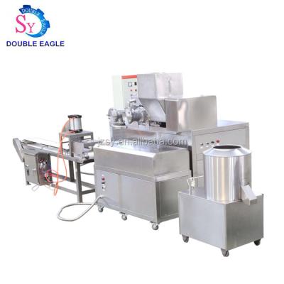 China High Quality Automatic Prawn Cracker Shrimp Cookie Chips Extruder Cutting Prawn Cracker Production Line for sale