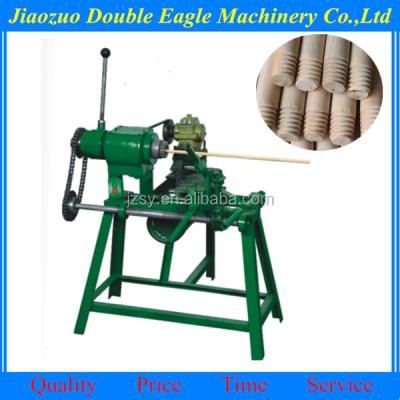 China good performance wood screw thread machine / wood brush stick machine 1000*800*950mm for sale