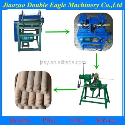 China threaded wood rod machine to make handle / manual wood handle screw making machine 1690x1120x1090mm for sale