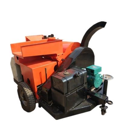 China Building Material Shops 2021 Large Wholesale Price Fruit Tree Crusher Mobile Diesel Wood Chippers/Stem Electric Timber Crushing Machine With Timber Mill for sale