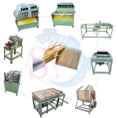 China food & Beverage Factory Factory Supply Automatic Barbecue Madden Agarbatti Toothpick Skewer Bamboo Stick Making Machine BBQ Skewer Production Line for sale