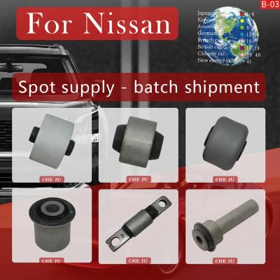 China High Quality Rubber Bush Metal All Control Arm Bushing For Nissan Cefiro Sylphy Sunny TIIDA Qashqai X-Trail Altima Lannia for sale