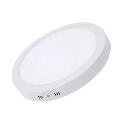 China Indoor top selling outdoor mount smd2835 aluminum 6W led slim panel light round for school for sale