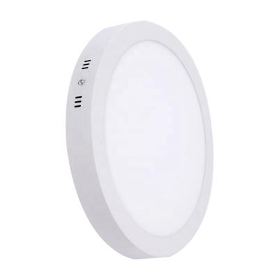 China Indoor Round 6W 12W 18W 24W Aluminum Outdoor Mounted LED Panel Light For Kitchen for sale