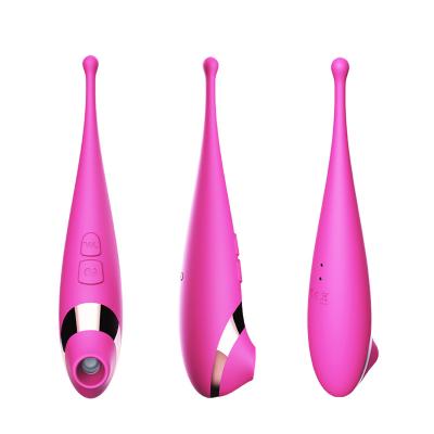 China Real Touch Feeling Sex Toys Assess Female Clitoral Suck Vibrator Pen Silicone G Point Stimulator For Adult Women Products for sale