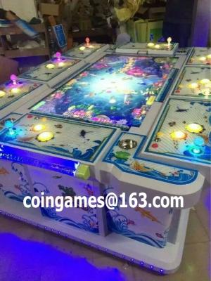 China 8 Players Amusement Arcade Coin Operated Hunter Shooting Fishing Cabinet Gambling Game Machine for sale