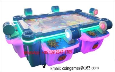 China 6 Players Amusement Arcade Coin Operated Hunter Shooting Fishing Gambling Game Machine for sale