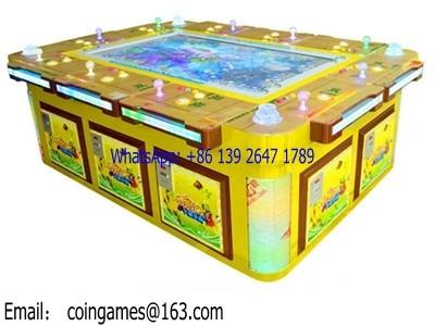 China 10 Players Coin Operated Hunter Shooting Fishing Cabinet Gambling Game Machine for sale