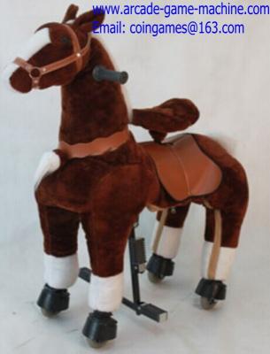 China Amusement Park Mechanical Animal Kids Horse Ride For Sale for sale