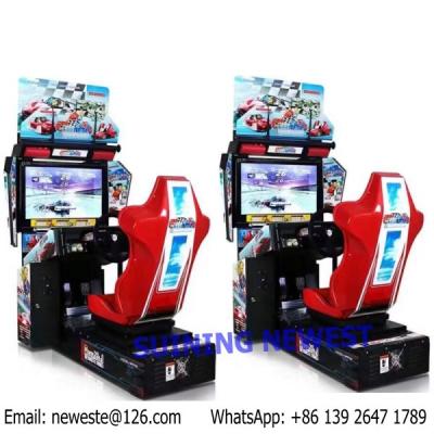 China Amusement Equipment Outrun Coin Operated Video Arcade Machine Driving Simulator Car Racing Games for sale