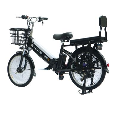 China 2020 Hot Sale Chinese Steel Electric Bike E Bike Green City Cheap Electric Bicycle For Sale for sale