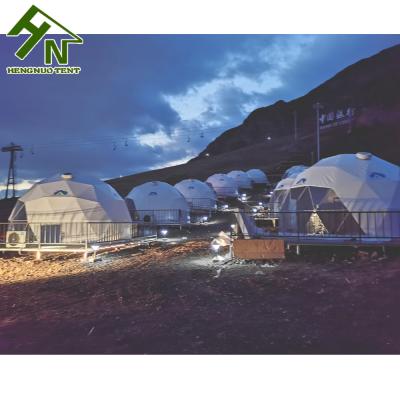 China Outdoor Camping Tent Delay Flame Dome Tent Geodesic Dome For Outdoor Camping Glamping for sale