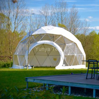 China UV resistance domos 3-4 person windproof camping tent/waterproof/fire retardant china manufacturer for sale