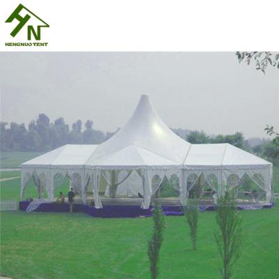 China Wholesale Outdoor Party High Peak Tent Hot Galvanized Mixed Wedding for sale