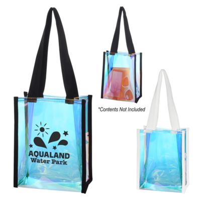 China Tote Bag High Quality Hologram Mini Tote Bag For Women Fashion Iridescent Tote Bag for sale